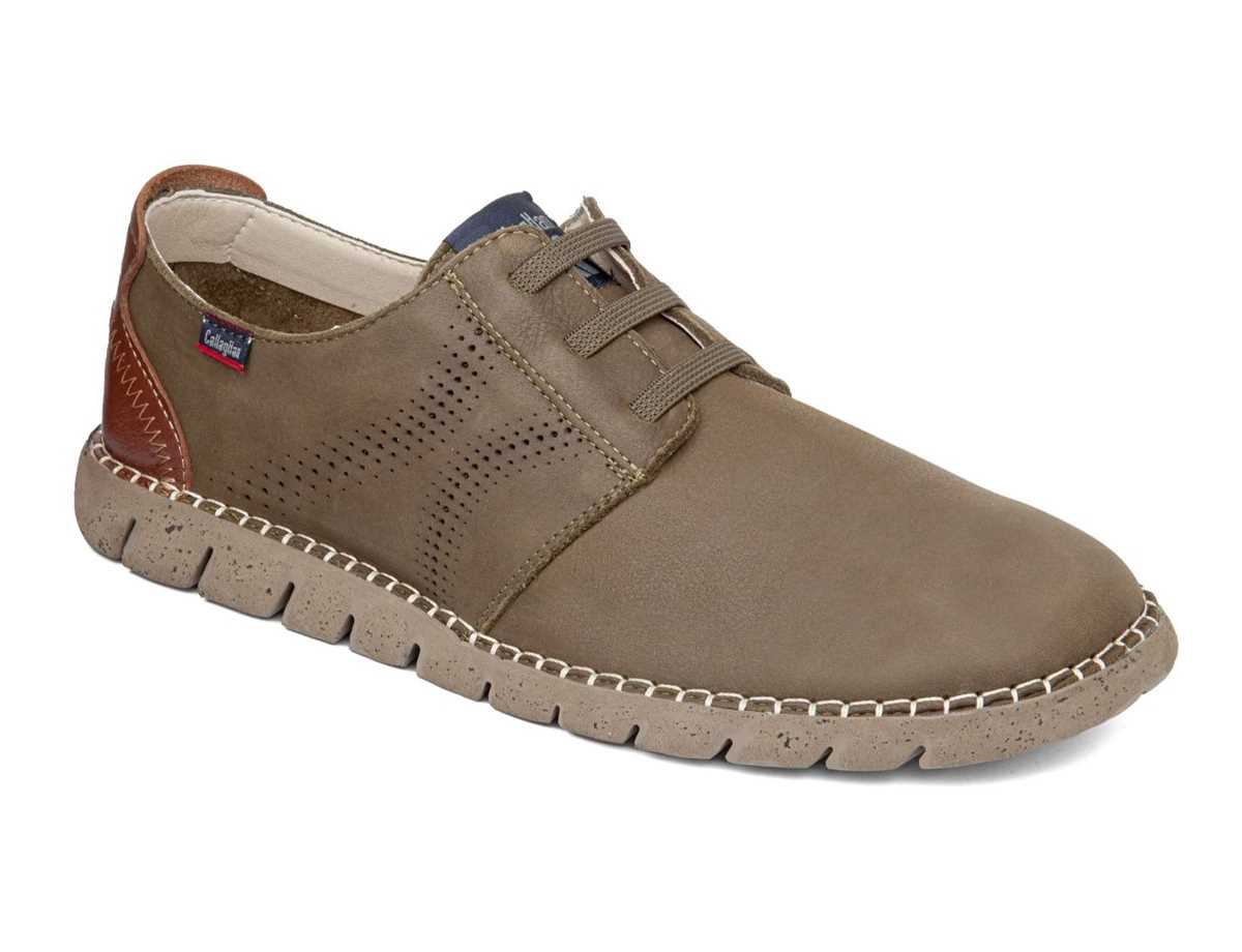 Callaghan 43200 Viz Veterschoenen Heren Groen Bruin | PAL8034DA