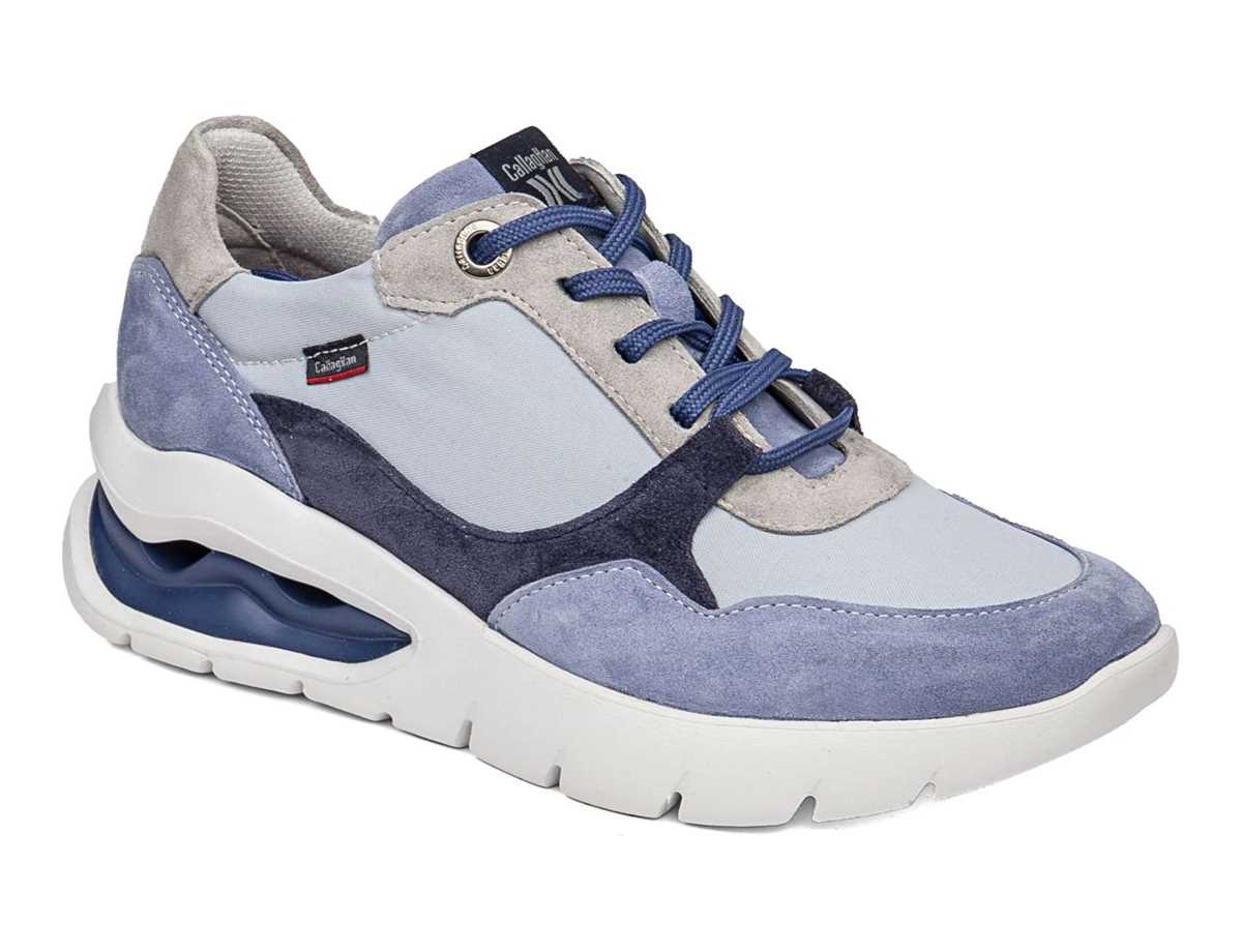 Callaghan 45811 Aria Sneakers Dames Blauw Beige | HIF8417KR