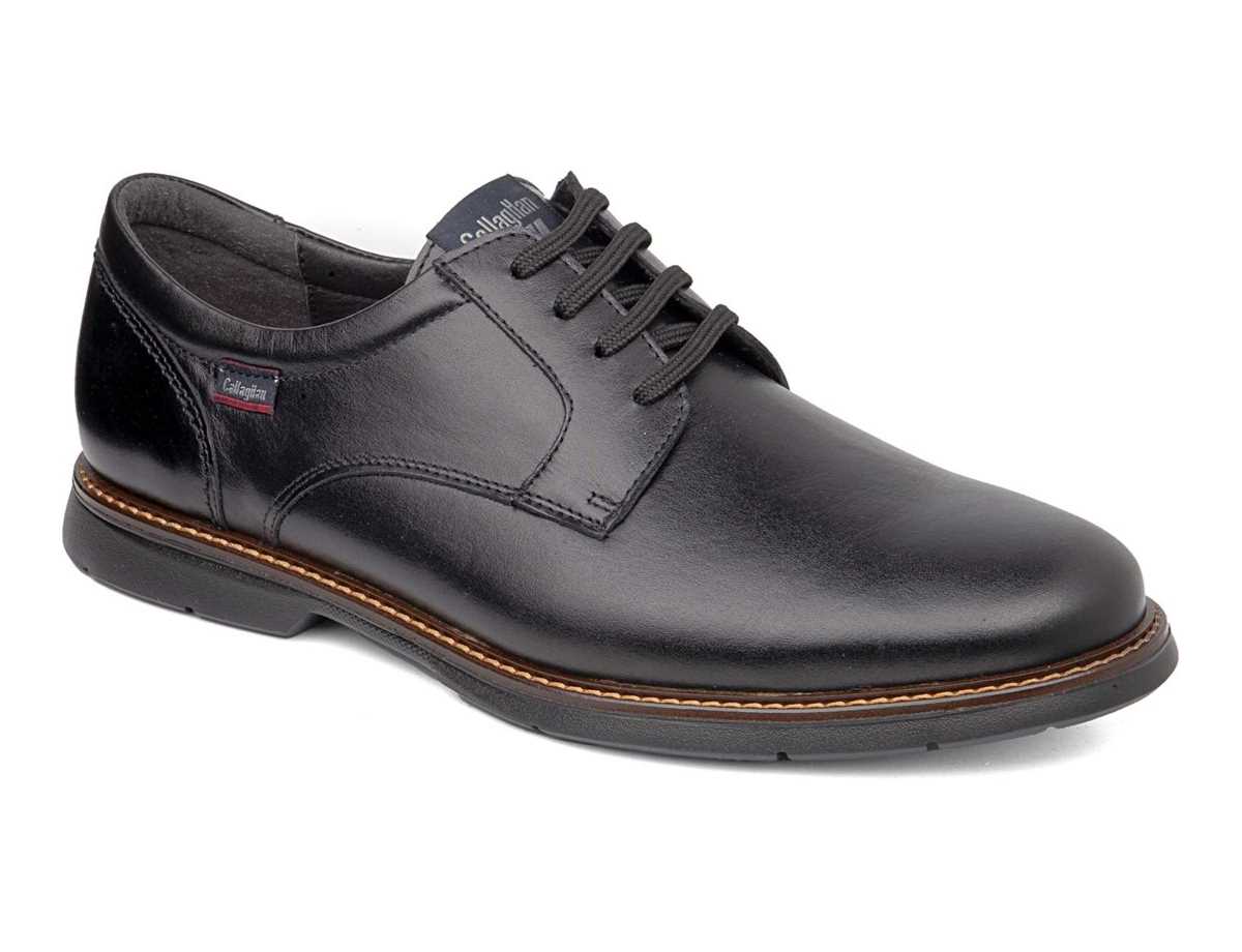 Callaghan 46700 Upam Veterschoenen Heren Zwart | QKD618XH