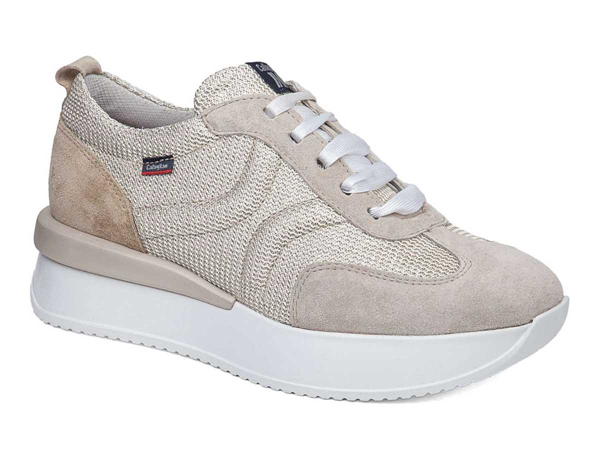 Callaghan 51200 Dina Sneakers Dames Wit Beige | NUA5698GI