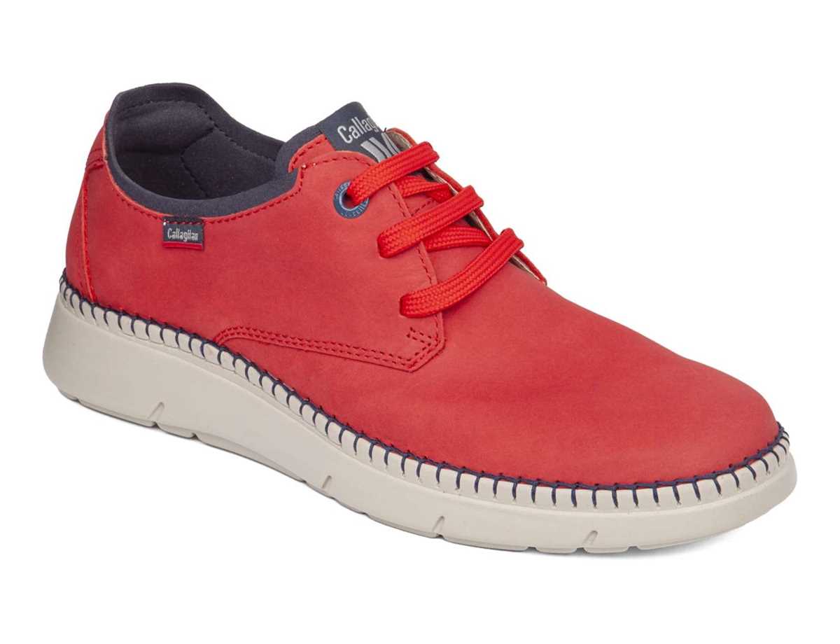 Callaghan 53500 Circular Veterschoenen Heren Rood Blauw | IGX3797UA