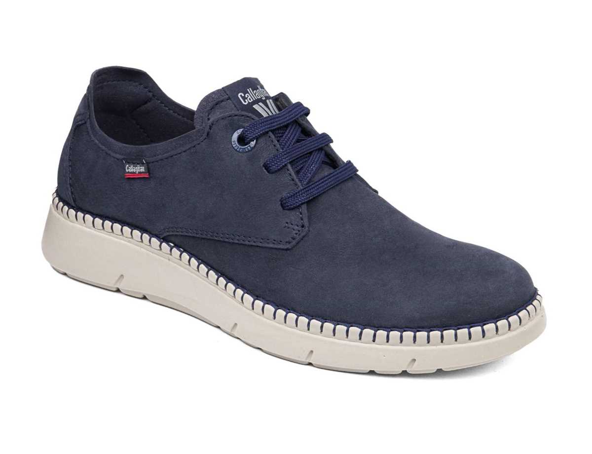 Callaghan 53500 Circular Veterschoenen Heren Blauw | ULD4993JB