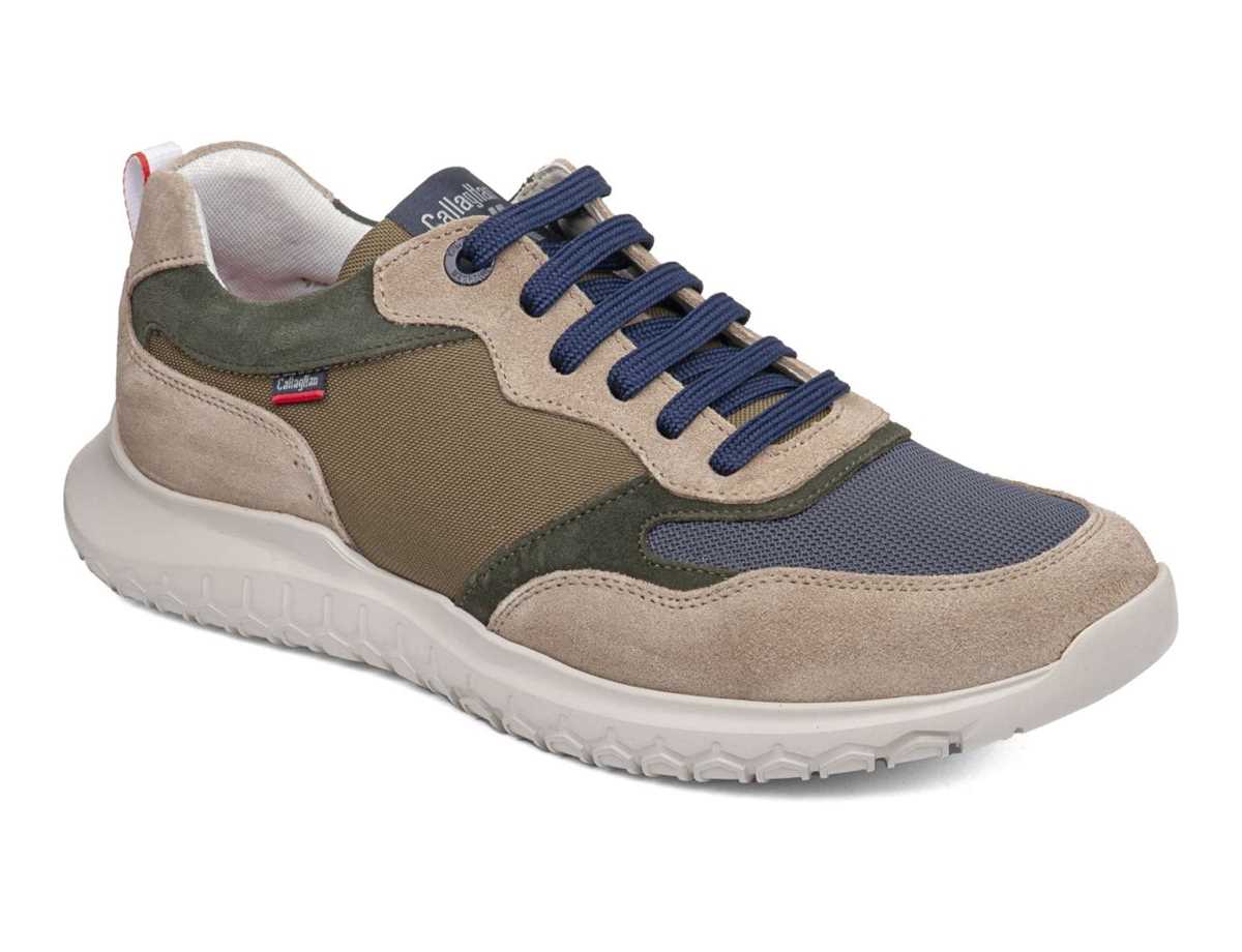 Callaghan 53702 Suv Marine Cro Vrijetijdsschoenen Heren Beige Grijs Groen | JZF4386VX