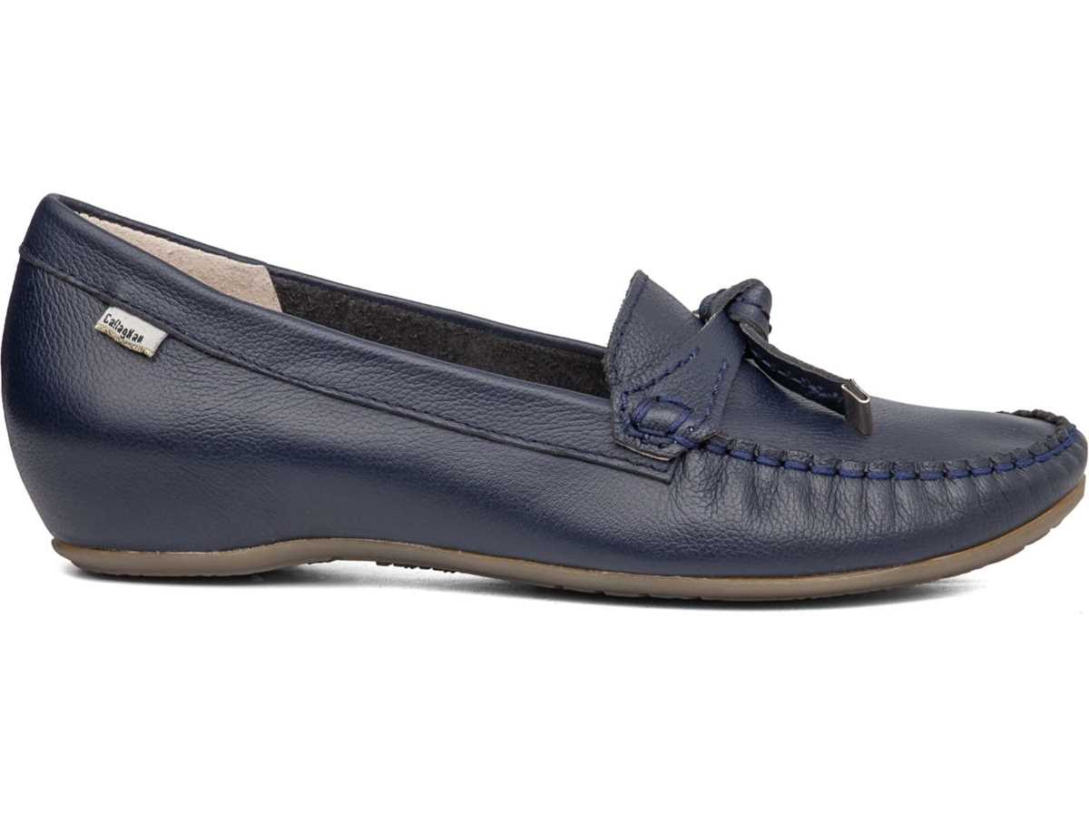 Callaghan 12022 Dance Mocassins Dames Blauw | JLI7322QM