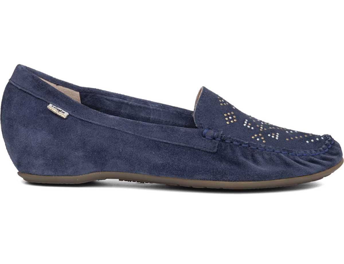 Callaghan 12043 Dance Mocassins Dames Blauw | OQL1892LT