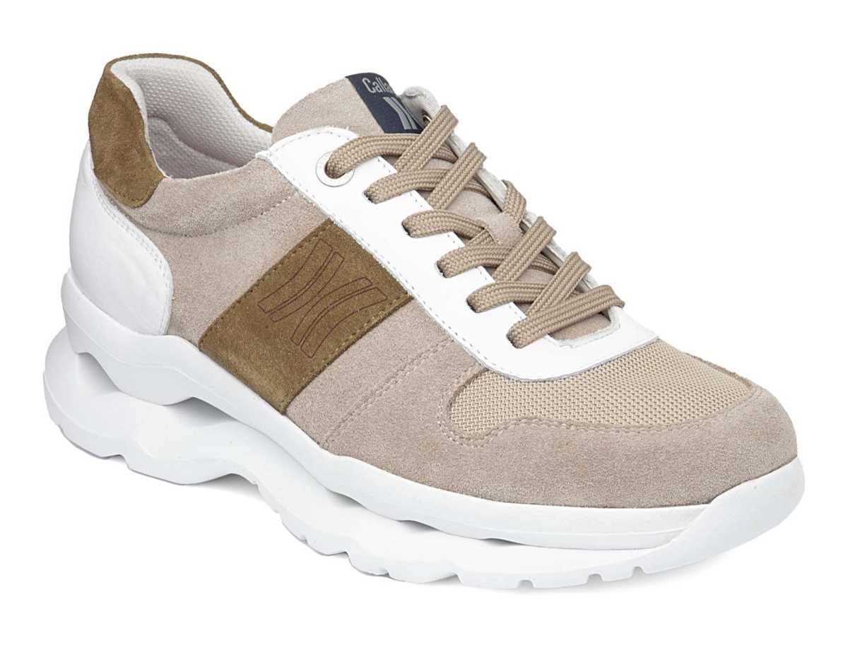 Callaghan 17823 Mare Sneakers Heren Beige Groen | TMT8213NH