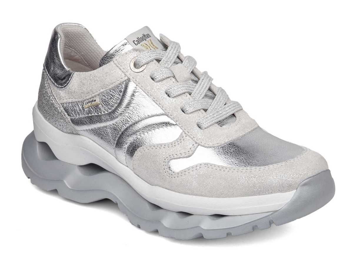 Callaghan 18820 Sole Sneakers Dames Wit Zilver | XDH7482NG