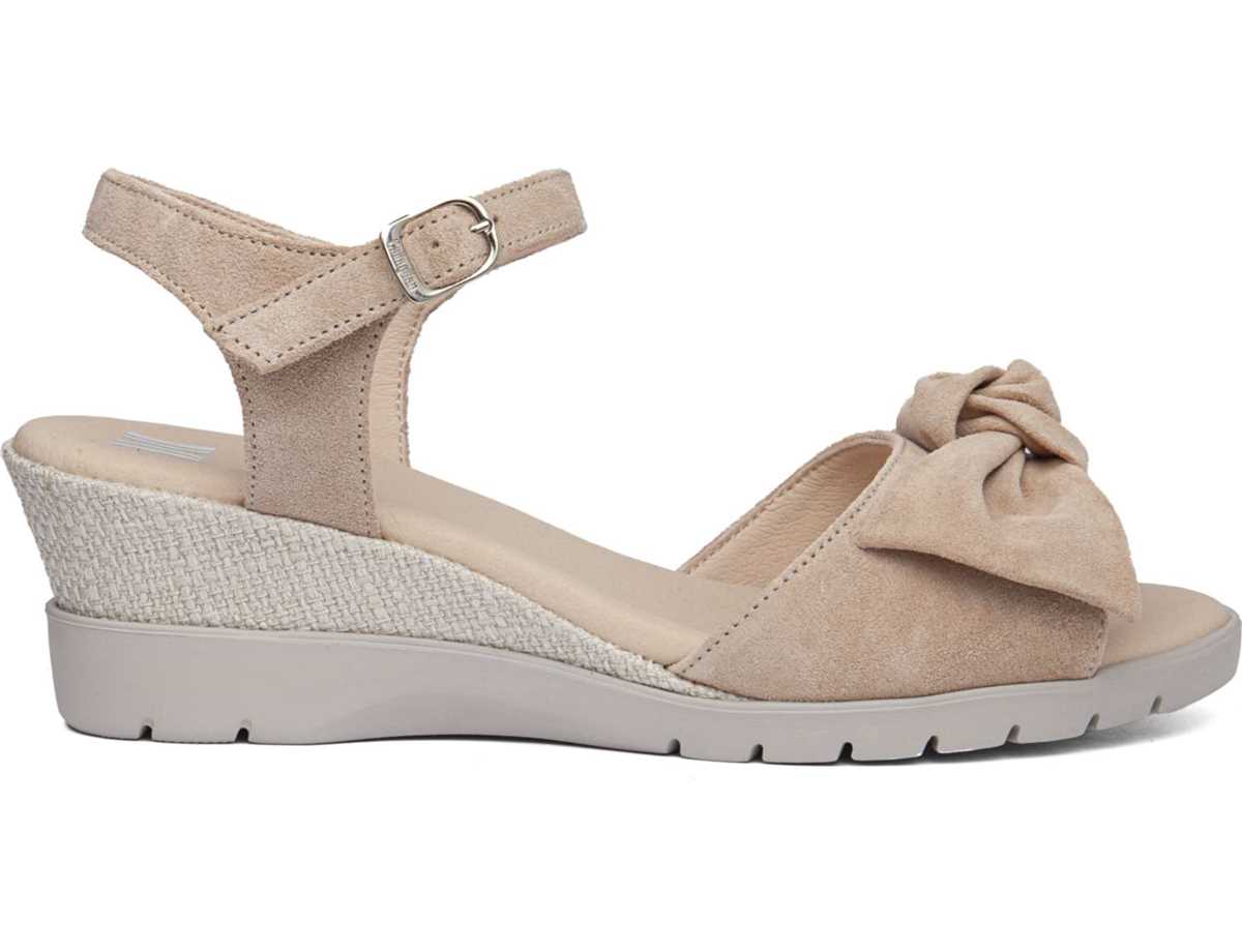 Callaghan 29115 Esperanza Sleehak Sandalen Dames Roze Beige | JCG5581AB