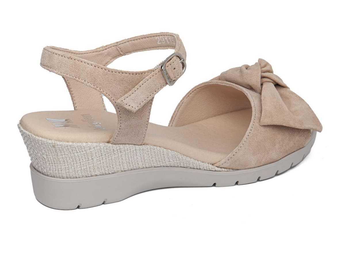 Callaghan 29115 Esperanza Sleehak Sandalen Dames Roze Beige | JCG5581AB