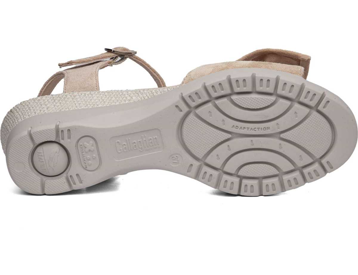 Callaghan 29115 Esperanza Sleehak Sandalen Dames Roze Beige | JCG5581AB