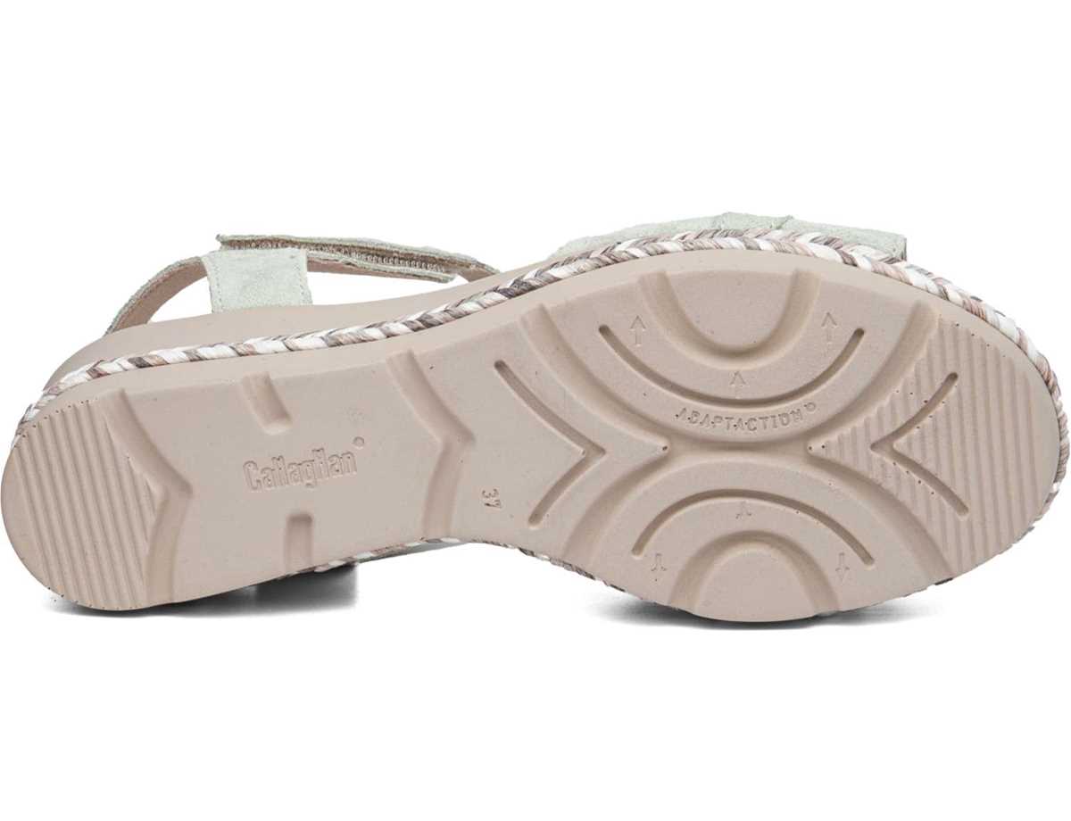 Callaghan 29807 Mara Sleehak Sandalen Dames Groen | MED8380BO