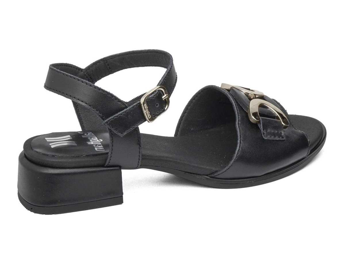 Callaghan 30307 Luna Hakken Sandalen Dames Zwart | ZDY7817EZ