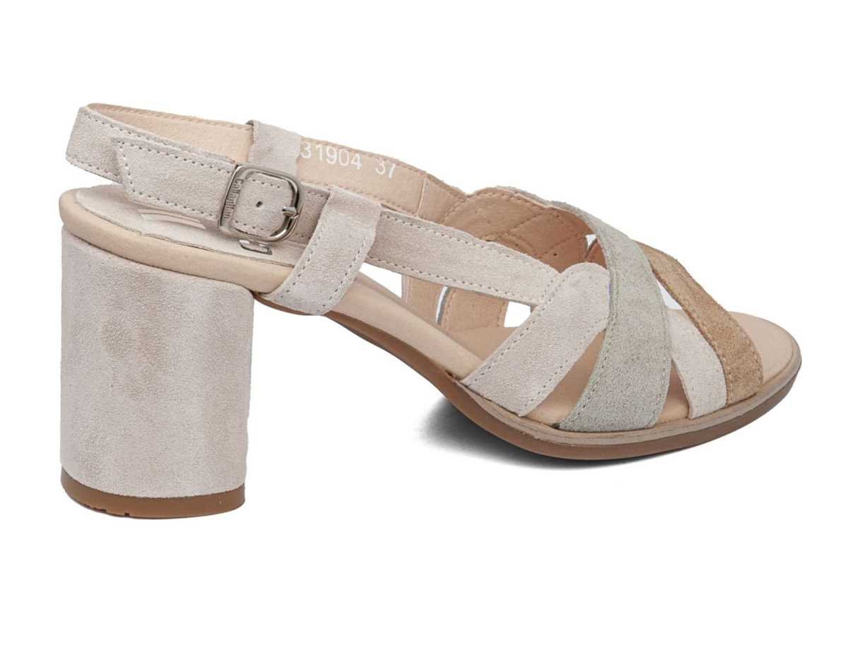 Callaghan 31904 Kanji Hakken Sandalen Dames Beige Groen Wit | BMJ7452PP