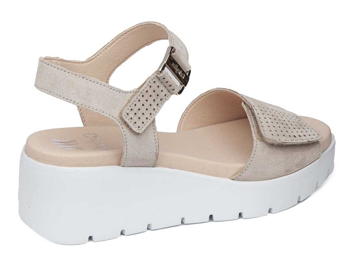 Callaghan 32002 Bera Sleehak Sandalen Dames Beige | OTJ1030XO