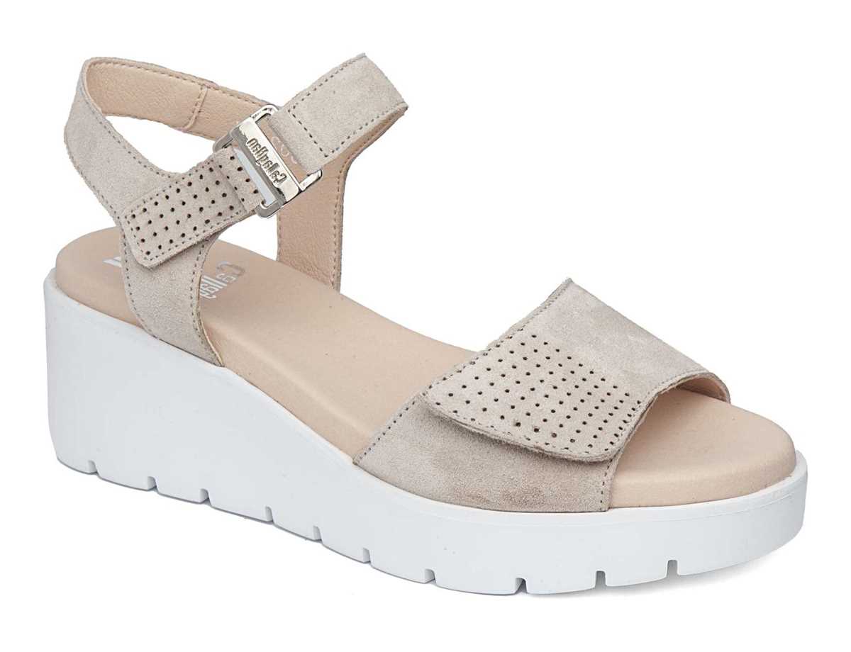 Callaghan 32002 Bera Sleehak Sandalen Dames Beige | OTJ1030XO