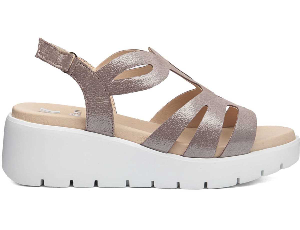 Callaghan 32005 Bera Sandalen Plateauzool Dames Beige | GSB6011FC