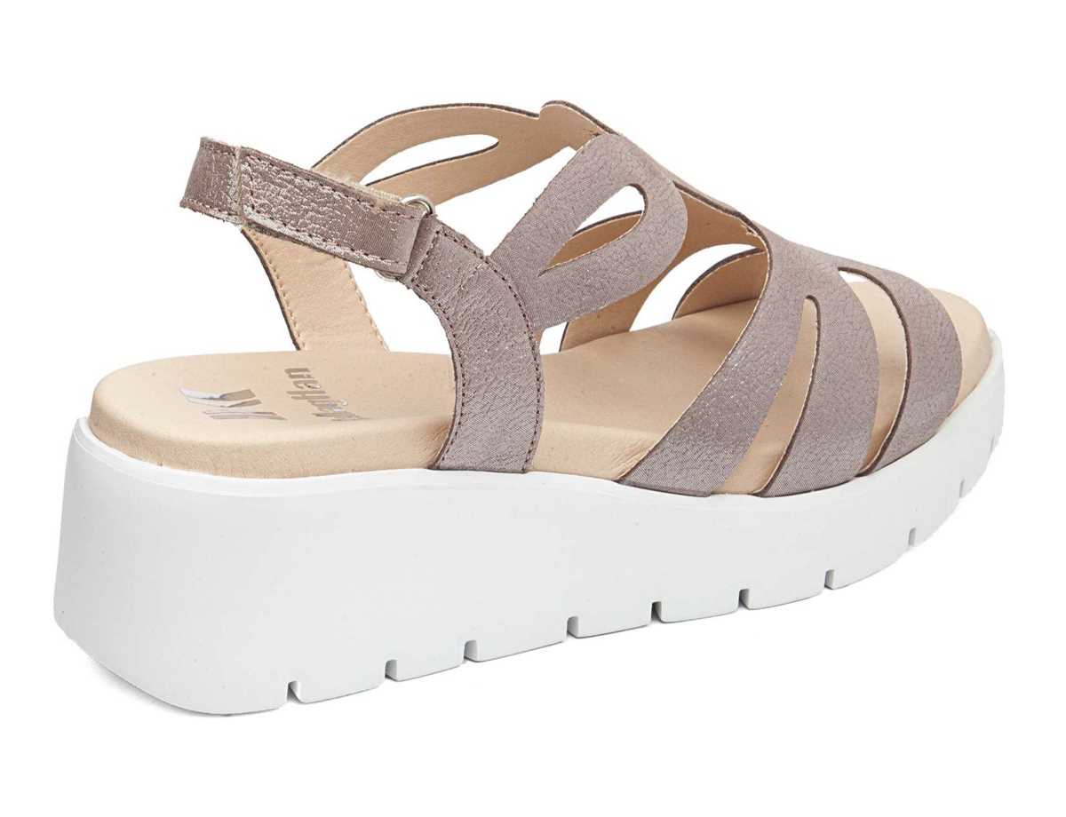 Callaghan 32005 Bera Sandalen Plateauzool Dames Beige | GSB6011FC