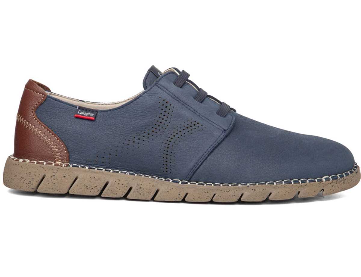 Callaghan 43200 Viz Veterschoenen Heren Blauw Bruin | MKH785FB