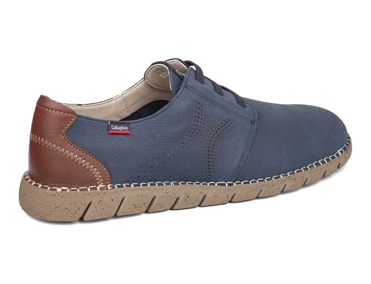 Callaghan 43200 Viz Veterschoenen Heren Blauw Bruin | MKH785FB