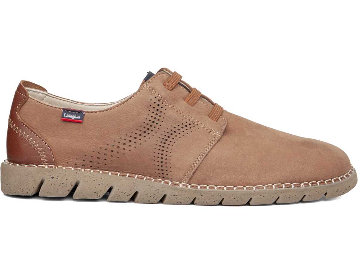 Callaghan 43200 Viz Veterschoenen Heren Beige Bruin | ZWQ9372DW