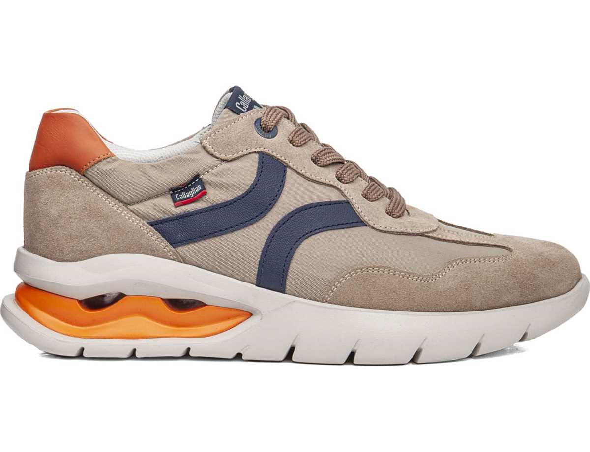 Callaghan 45408 Vento Sneakers Heren Beige Blauw | UVT4419VE