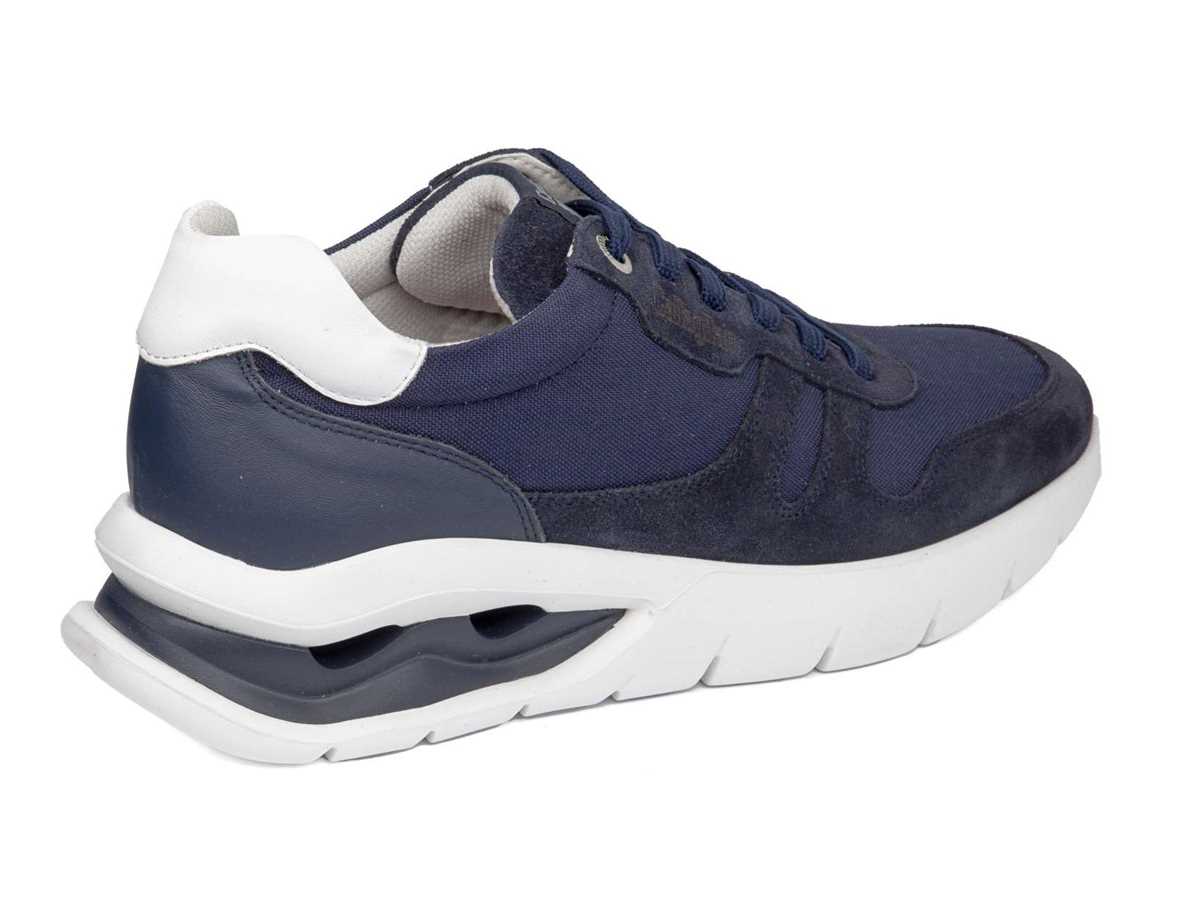 Callaghan 45416 Vento Sneakers Heren Blauw Wit | XUL9126YQ