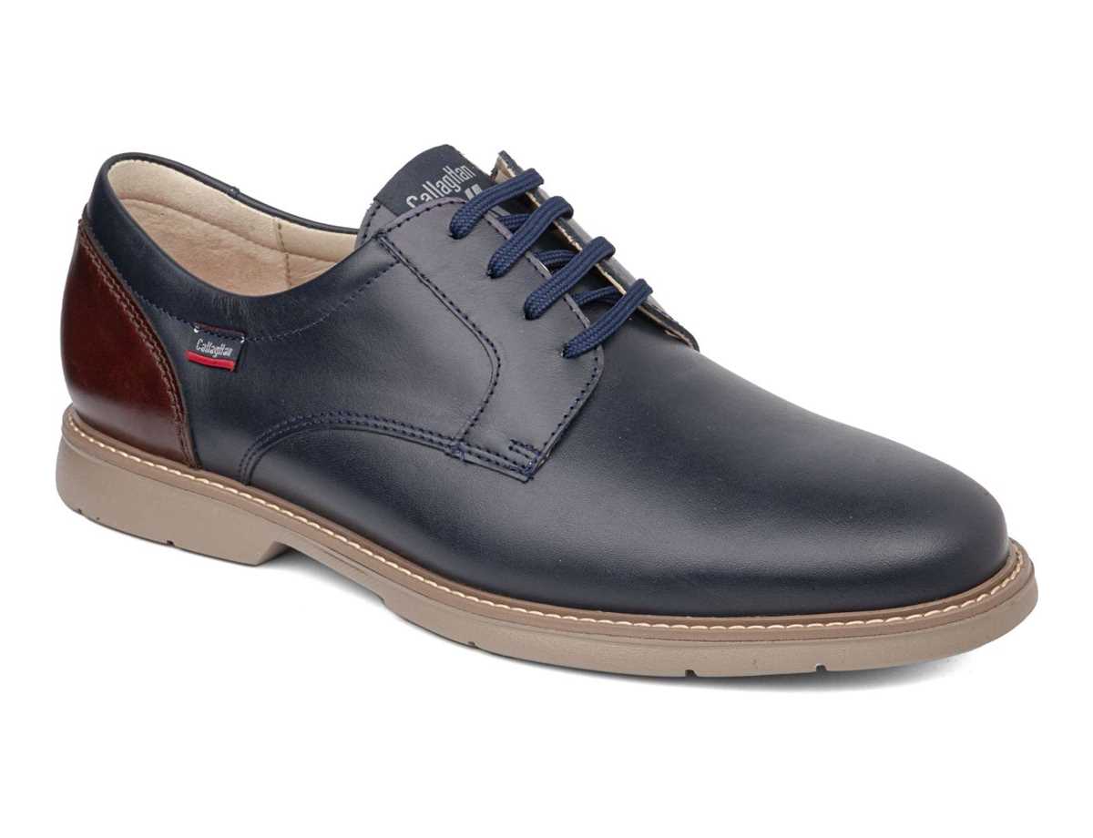 Callaghan 46700 Upam Veterschoenen Heren Blauw Bruin | CLC4727RW