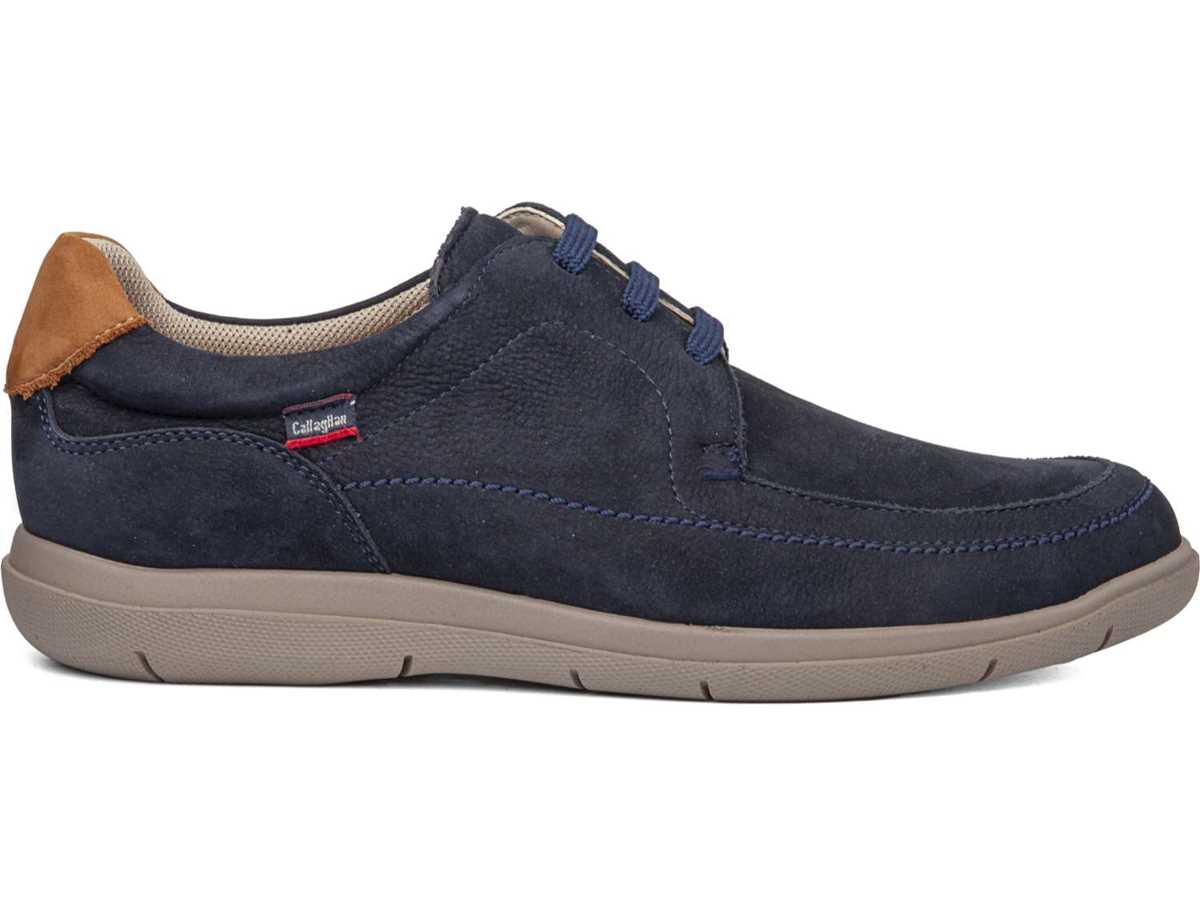 Callaghan 46804 Duna Veterschoenen Heren Blauw Bruin | MWI6872IV