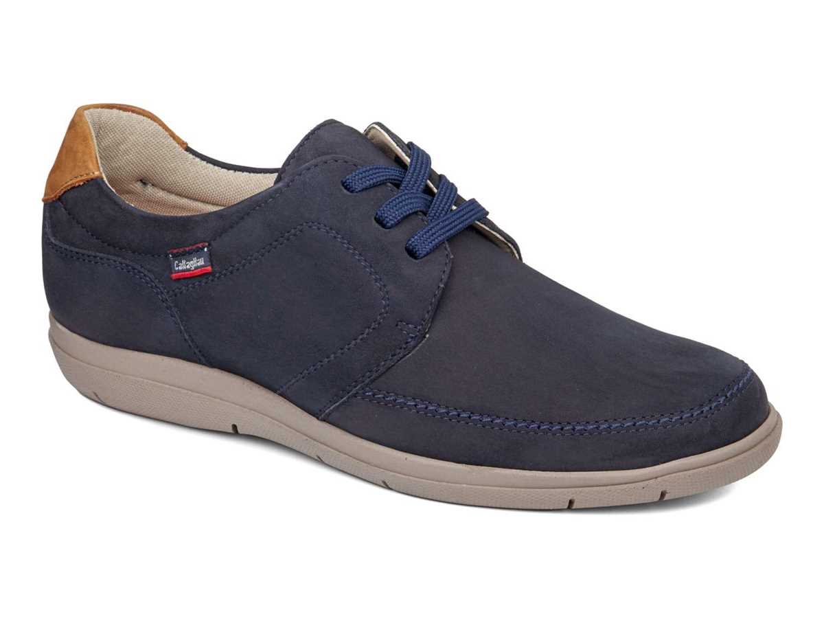 Callaghan 46804 Duna Veterschoenen Heren Blauw Bruin | MWI6872IV