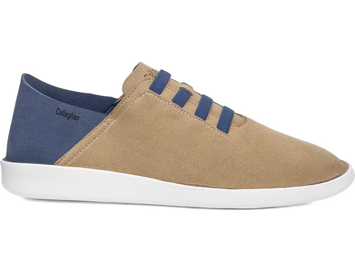 Callaghan 47700 In Cro Vrijetijdsschoenen Heren Beige Blauw | DGU3060LA