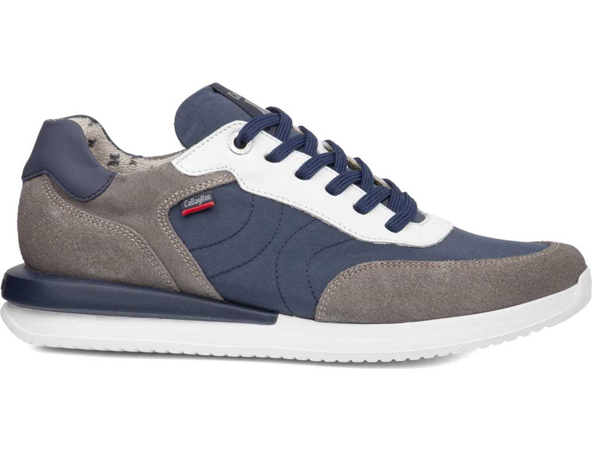 Callaghan 51100 Moses Sneakers Heren Grijs Blauw | PUV7014EE