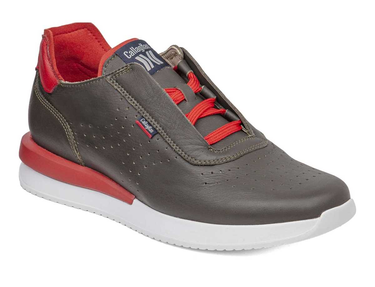 Callaghan 51101 Moses Sneakers Heren Groen Rood | LGT1977FM