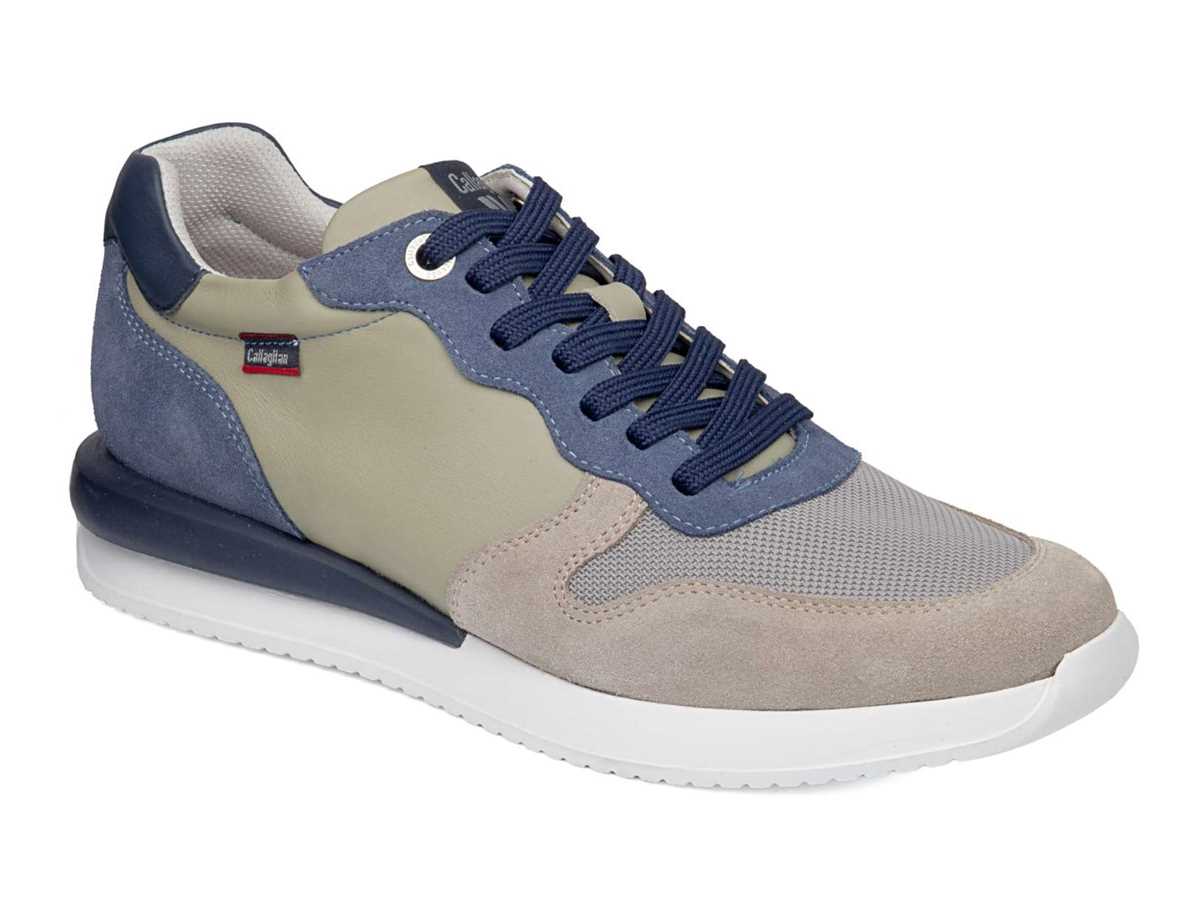 Callaghan 51103 Moses Sneakers Heren Beige Grijs Groen | CSI6386AU