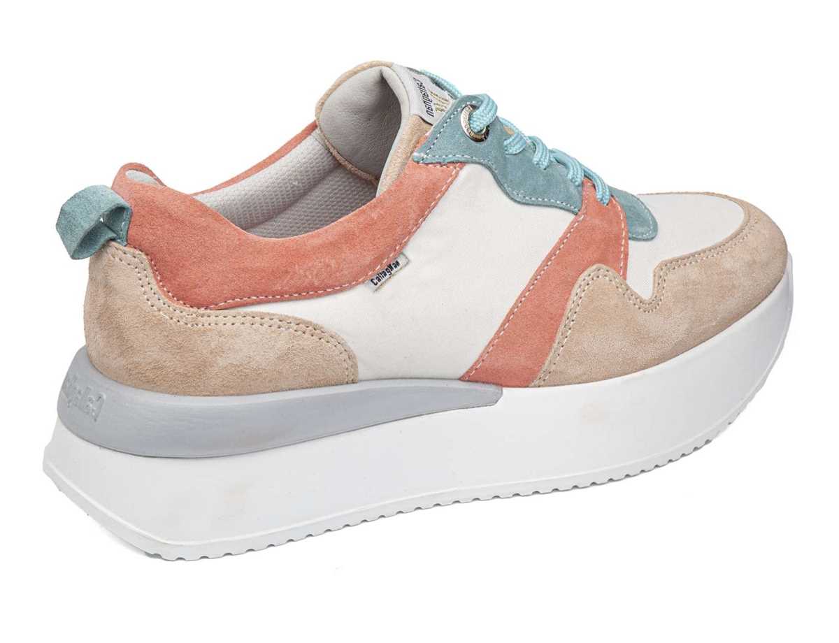 Callaghan 51206 Dina Sneakers Dames Roze Wit Beige | ODU586IG