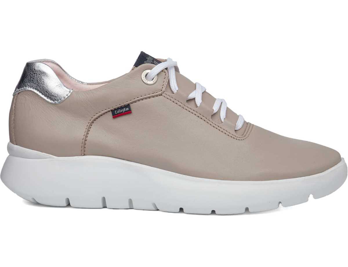 Callaghan 51400 Nube Sneakers Dames Beige Roze Zilver | JMZ6937OY