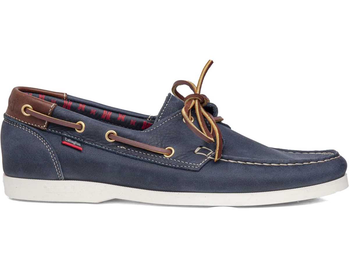 Callaghan 51600 Yate Bootschoenen Heren Blauw Bruin | ZZI4692IO