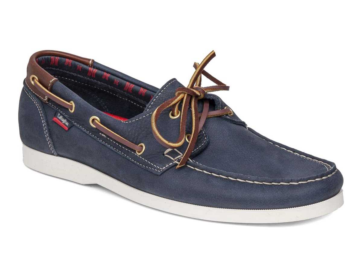 Callaghan 51600 Yate Bootschoenen Heren Blauw Bruin | ZZI4692IO