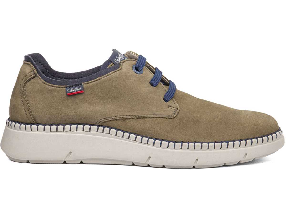 Callaghan 53500 Circular Veterschoenen Heren Groen Blauw | KJA133UP