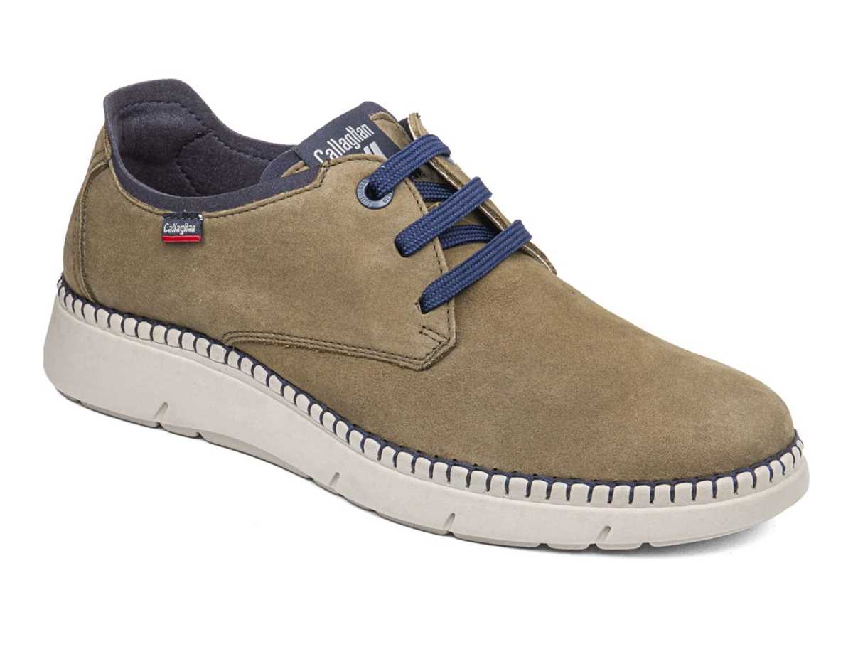 Callaghan 53500 Circular Veterschoenen Heren Groen Blauw | KJA133UP