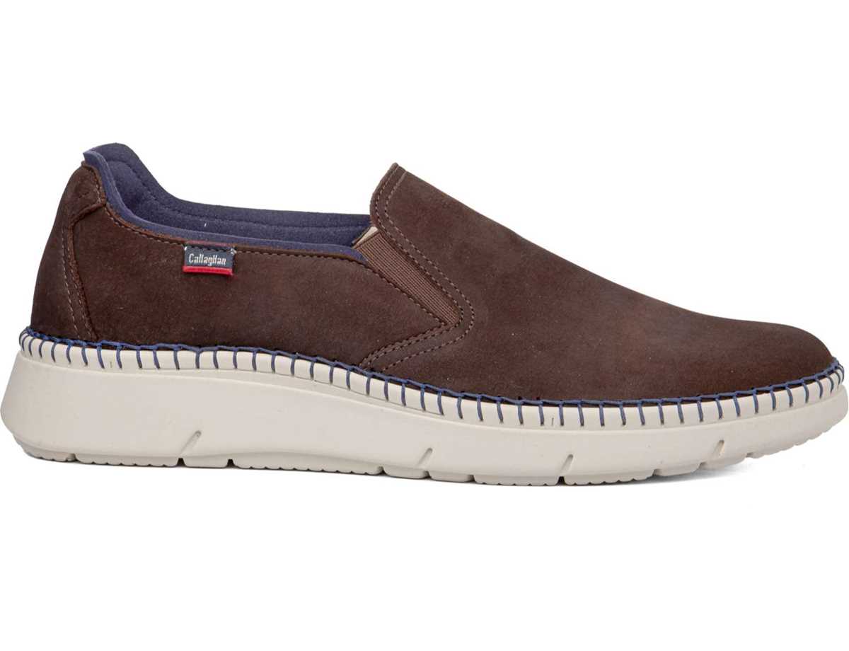 Callaghan 53501 Circular Mocassins Heren Donkerbruin Blauw | XNT236XM