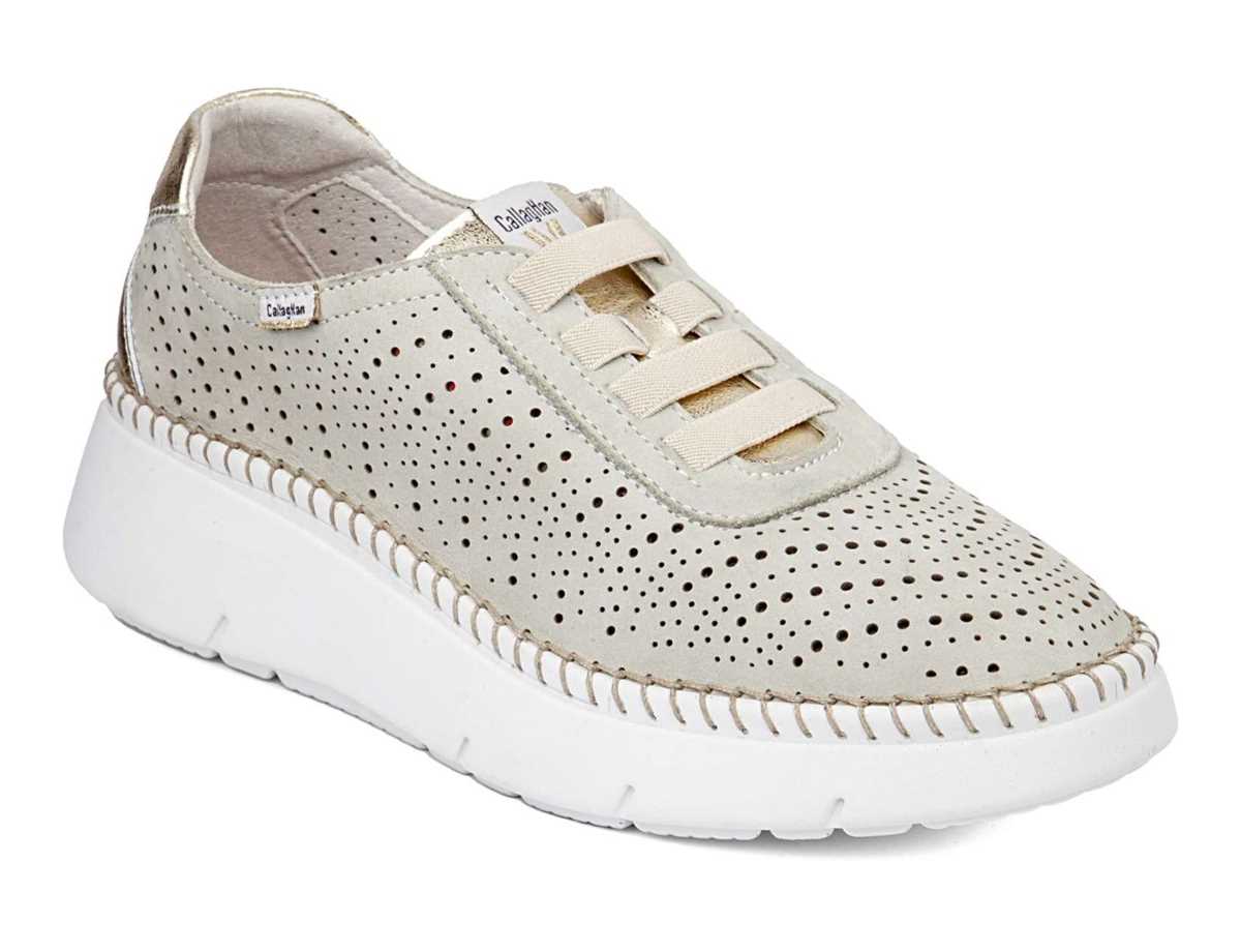 Callaghan 53600 Circular Sra. Platform Sneakers Dames Groen Beige | RTE5483PA