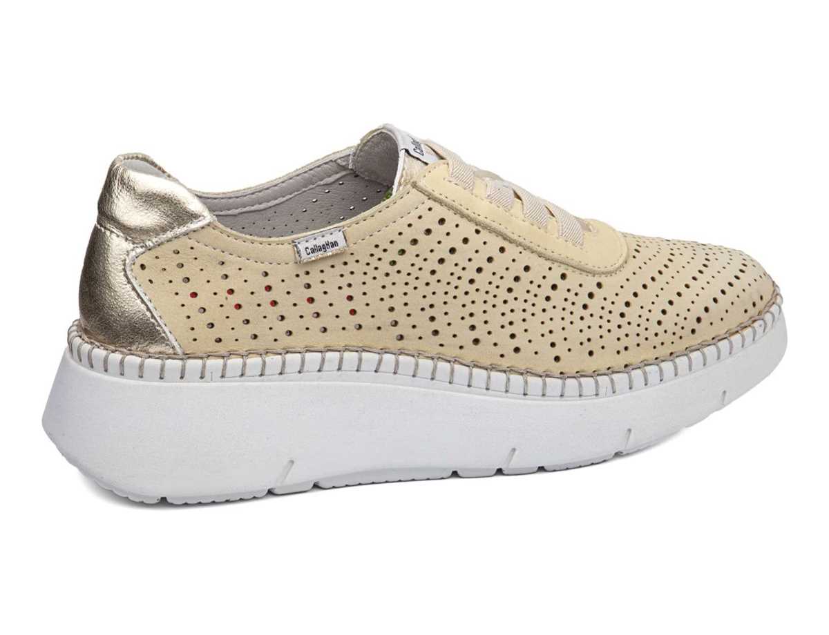 Callaghan 53600 Circular Sra. Platform Sneakers Dames Geel Beige | SUM3693OZ