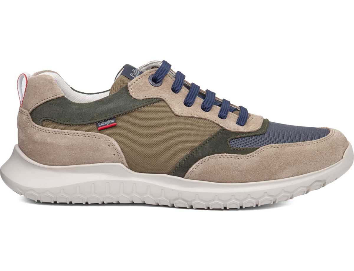 Callaghan 53702 Suv Marine Cro Vrijetijdsschoenen Heren Beige Grijs Groen | JZF4386VX