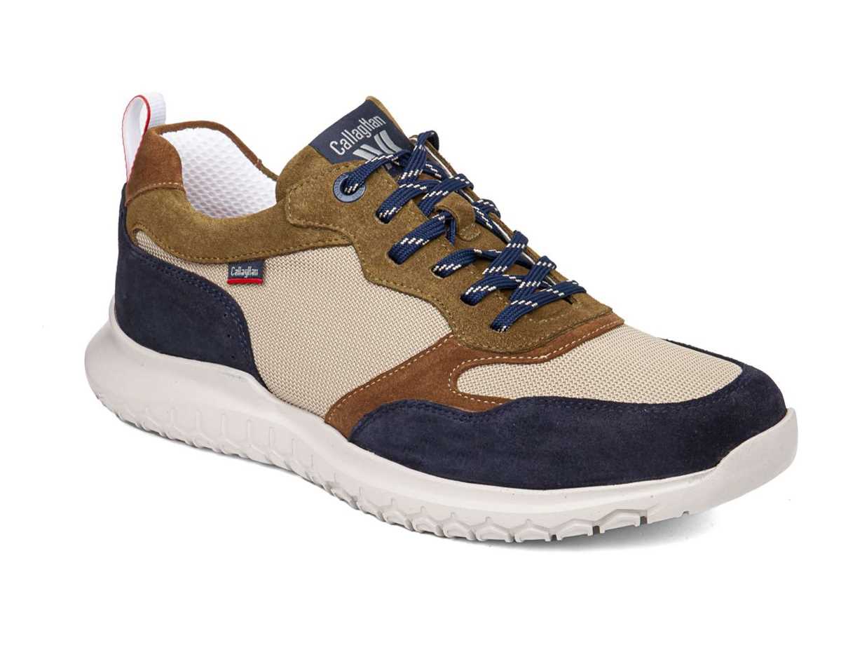 Callaghan 53704 Suv Marine Cro Vrijetijdsschoenen Heren Blauw Beige Bruin | AMD3896LL