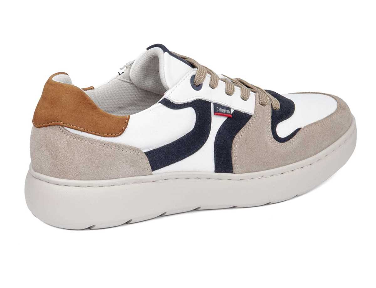 Callaghan 54802 Pint Vrijetijdsschoenen Heren Beige Wit Blauw | PVO8080IF