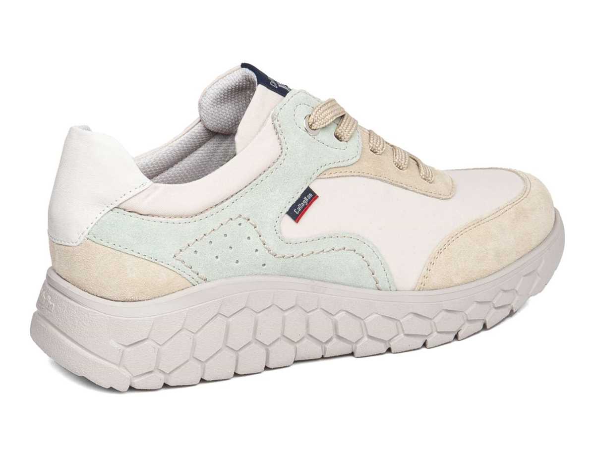 Callaghan 60004 Suv Sra. Platform Sneakers Dames Beige Groen | XZO4963UB